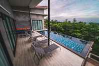 Kolam Renang Stylish Pool Villa 10 Mins Walk To The Beach - Vision Lanta