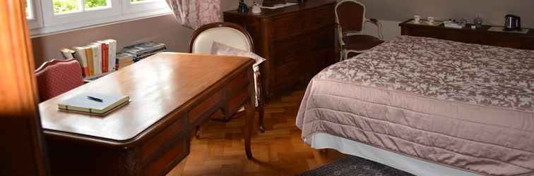 ห้องนอน Chambre d'hotes Le Clos de Provins