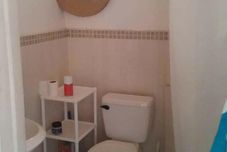 客房浴室 Hostal Mi Casa en la Playa - Hostel