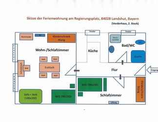 ล็อบบี้ 2 Ferienwohnung am Regierungsplatz