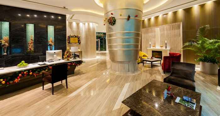 Lobby Fraser Suites Top Glory Shanghai