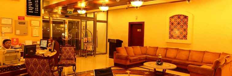 Lobby Dunes Hotel Apartments, Al Qusais