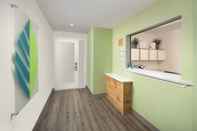 Bilik Tidur WoodSpring Suites Greenville Simpsonville