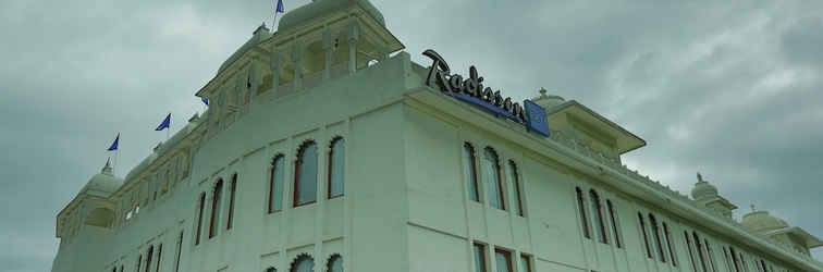 ภายนอกอาคาร Radisson Blu Udaipur Palace Resort & Spa