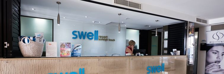 ล็อบบี้ Swell Resort