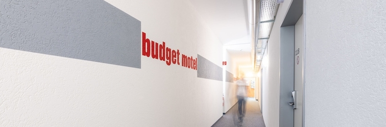 Lobby Budget Motel Self Check-in