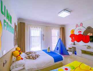 Bedroom 2 Yinyun Parent-Child Theme Inn Shandianhu