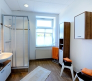 ห้องน้ำภายในห้อง 6 Ferienwohnung Dussa Zittau