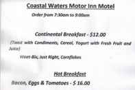 ล็อบบี้ Coastal Waters Motor Inn