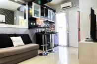 Common Space New Furnished with Sofa Bed Green Pramuka Apartment