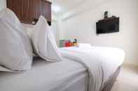 ห้องนอน Comfy Studio Apartment @ Green Pramuka City