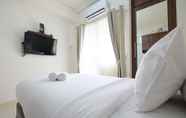 Bedroom 6 Comfy Studio Apartment @ Green Pramuka City