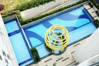 Kolam Renang Bassura City Apartment Connect to Swimming Pool