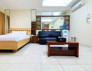 Bedroom 2 Simply Spacious Studio Room at City Home Apartment near Kelapa Gading