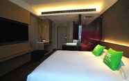 Bedroom 2 ibis Styles Suqian Sihong South Hengshan Road Hotel