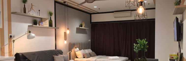 Sảnh chờ Mercu Summer Suites Freluxe Homestay