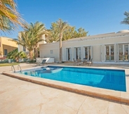 Swimming Pool 2 Chic 4-Bedroom White Villa for Rent in El Gouna Egypt