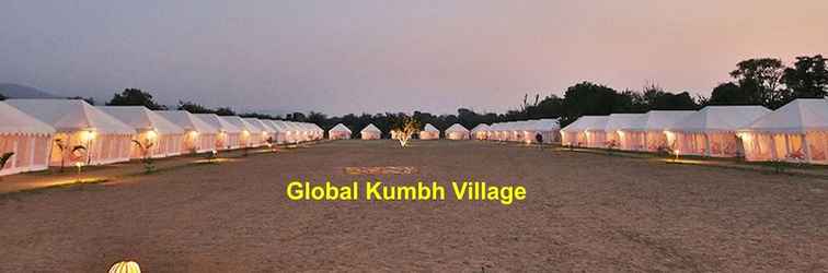 Luar Bangunan Global Kumbh Village - Hostel