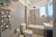 In-room Bathroom Beautiful Apartment in Glyfada Center