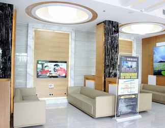 Lobi 2 Linghang Hotel Shenzhen Airport Branch