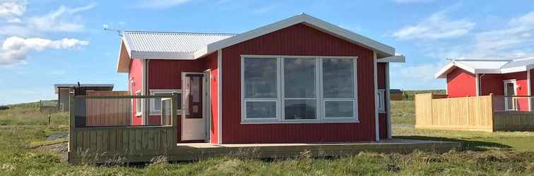 Exterior Blue View Cabin 1A with Hot Tub