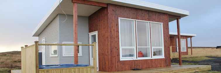 Exterior Blue View Cabin 4A with Hot Tub