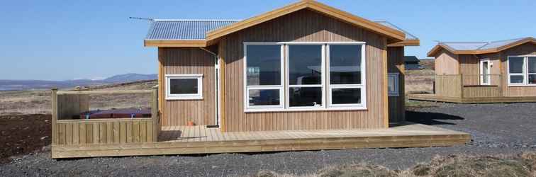 Exterior Blue View Cabin 6A with Hot Tub