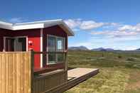 Exterior Blue View Cabin 1B with Hot Tub