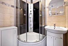 In-room Bathroom P&O Apartments Prosta