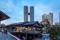 ภายนอกอาคาร Chengdu Skyline International Apartment