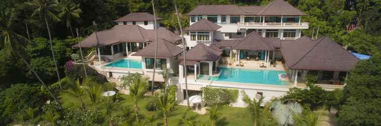 ภายนอกอาคาร Luxury Beach Front Noble House Villa