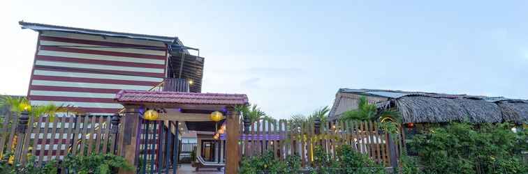 ภายนอกอาคาร Ha My Beachside Villa Hoian