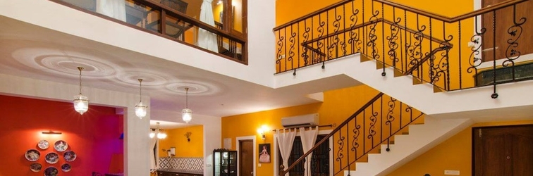 Lobi SaffronStays Cabo de Goa