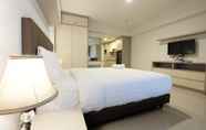 Kamar Tidur 3 Spacious Studio Apartment @ The H Residence near MT Haryono