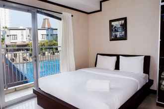 Kamar Tidur 4 1BR City View Apartment at Cosmo Mansion