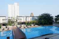 Kolam Renang 1BR City View Apartment at Cosmo Mansion