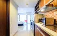 ห้องนอน 2 Spacious Fully Furnished Studio Apartment H Residence near MT Haryono