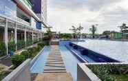 Swimming Pool 6 Well Designed 2BR Green Pramuka Apartment