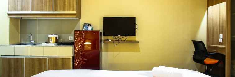 Bedroom Pool View Studio Ara Residance Apartement Near Gading Serpong