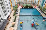 Swimming Pool Pool View Studio Ara Residance Apartement Near Gading Serpong