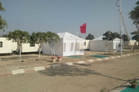 Luar Bangunan Kanj Kiri Container Tent City Kumbh