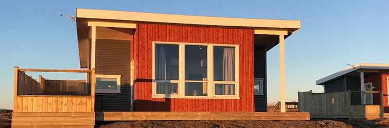 Exterior Blue View Cabin 7A with Hot Tub