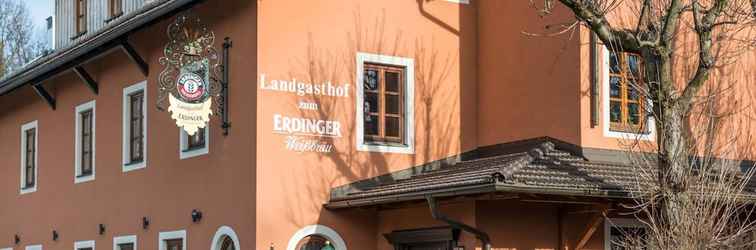 Bên ngoài Landgasthof zum Erdinger Weissbrau