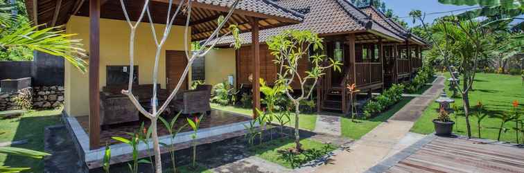 Exterior Samanta Huts Lembongan