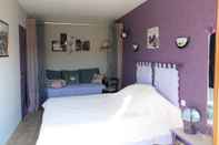 ห้องนอน Chambres d'hôtes La Bastide des Roses