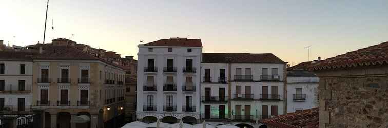 ภายนอกอาคาร Apartamento Plaza Mayor Cáceres