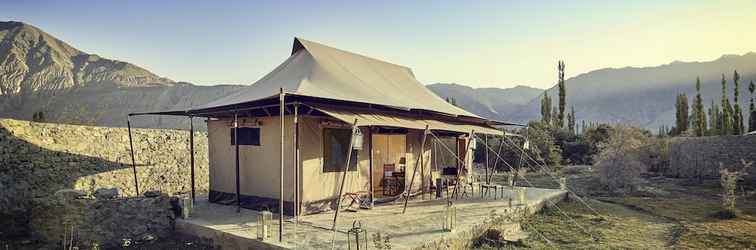 Luar Bangunan Chamba Camp Diskit