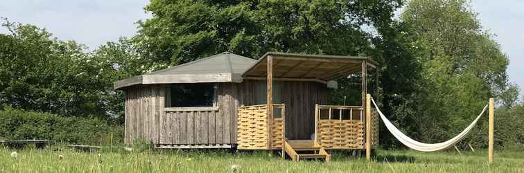 Exterior Grey Willow Yurts
