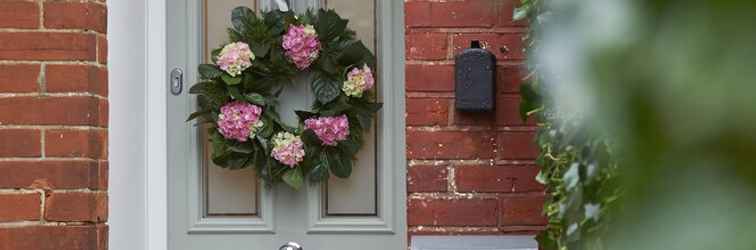 Exterior Hydrangea House