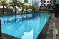 Swimming Pool Best and Homey 2BR Taman Sari Semanggi Apartment
